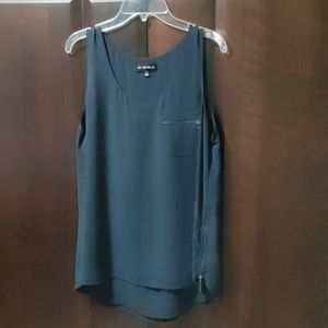 My Michelle Dressy Navy Tank, Size L